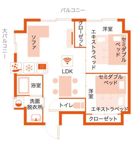 Apartment Hotel Ecott Kagoshima Exterior photo