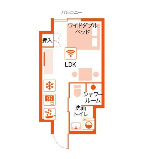 Apartment Hotel Ecott Kagoshima Exterior photo